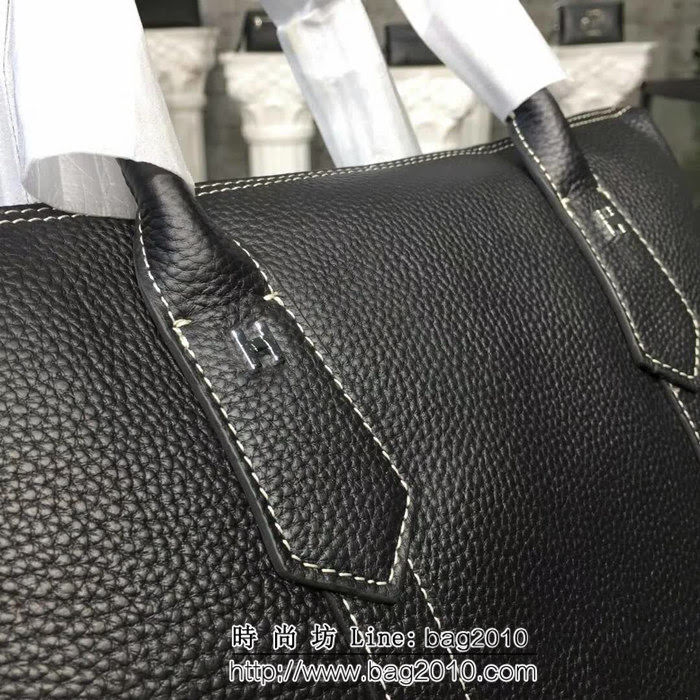 HERMES愛馬仕 最新款 男士公事包 可手提斜挎 8830-1 橫款 JD1267